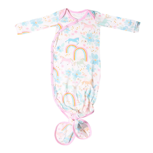 Whimsy Knotted Gown  - Doodlebug's Children's Boutique