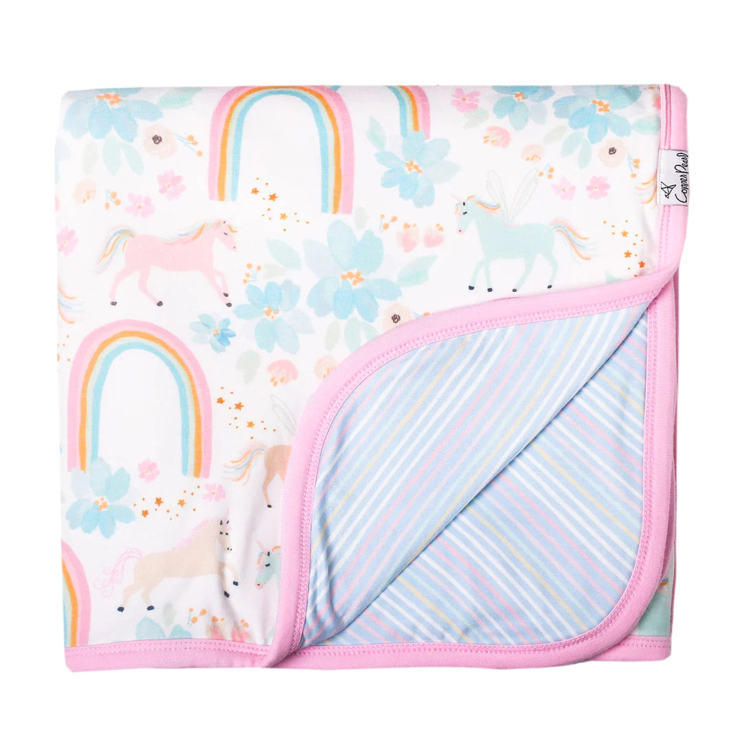 Whimsy Three Layer Quilt  - Doodlebug's Children's Boutique
