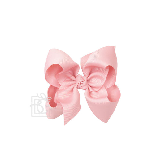 Huge Bow in Peony  - Doodlebug's Children's Boutique