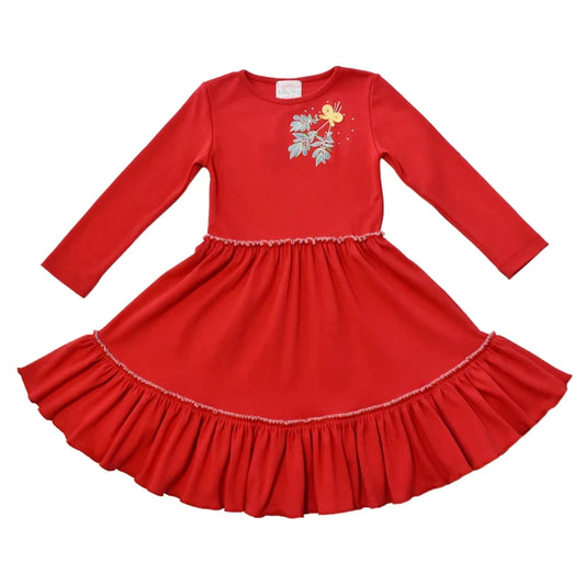 Mistletoe Dress  - Doodlebug's Children's Boutique