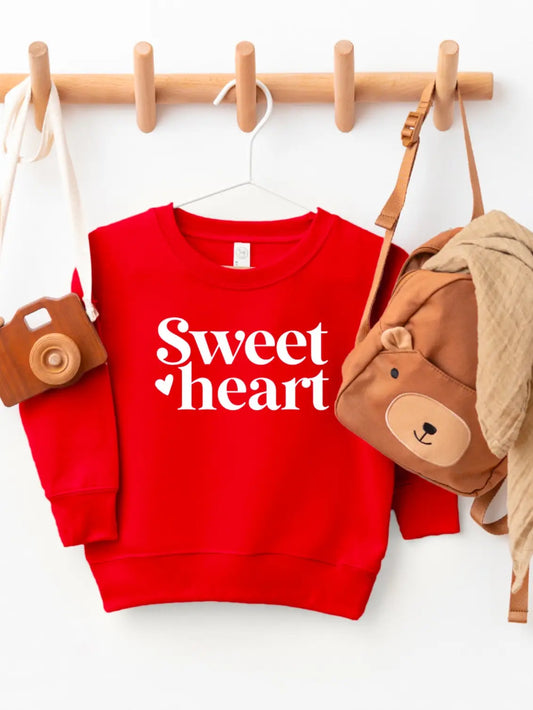 Sweet Heart Sweatshirt  - Doodlebug's Children's Boutique