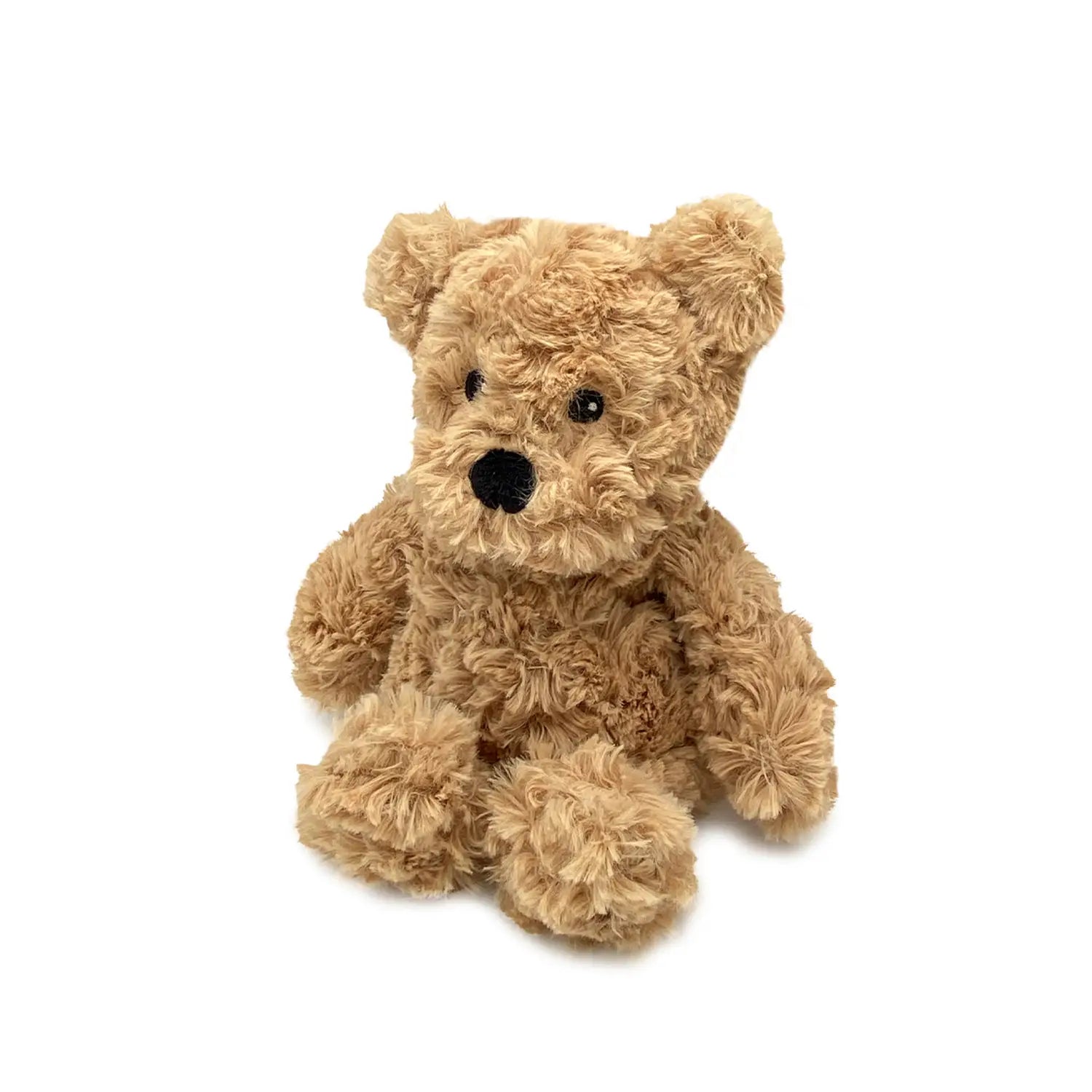 Brown Curly Bear Junior Warmies  - Doodlebug's Children's Boutique