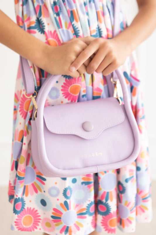 Lavender Classy Purse  - Doodlebug's Children's Boutique