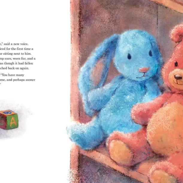 Little Blue Bunny Book  - Doodlebug's Children's Boutique