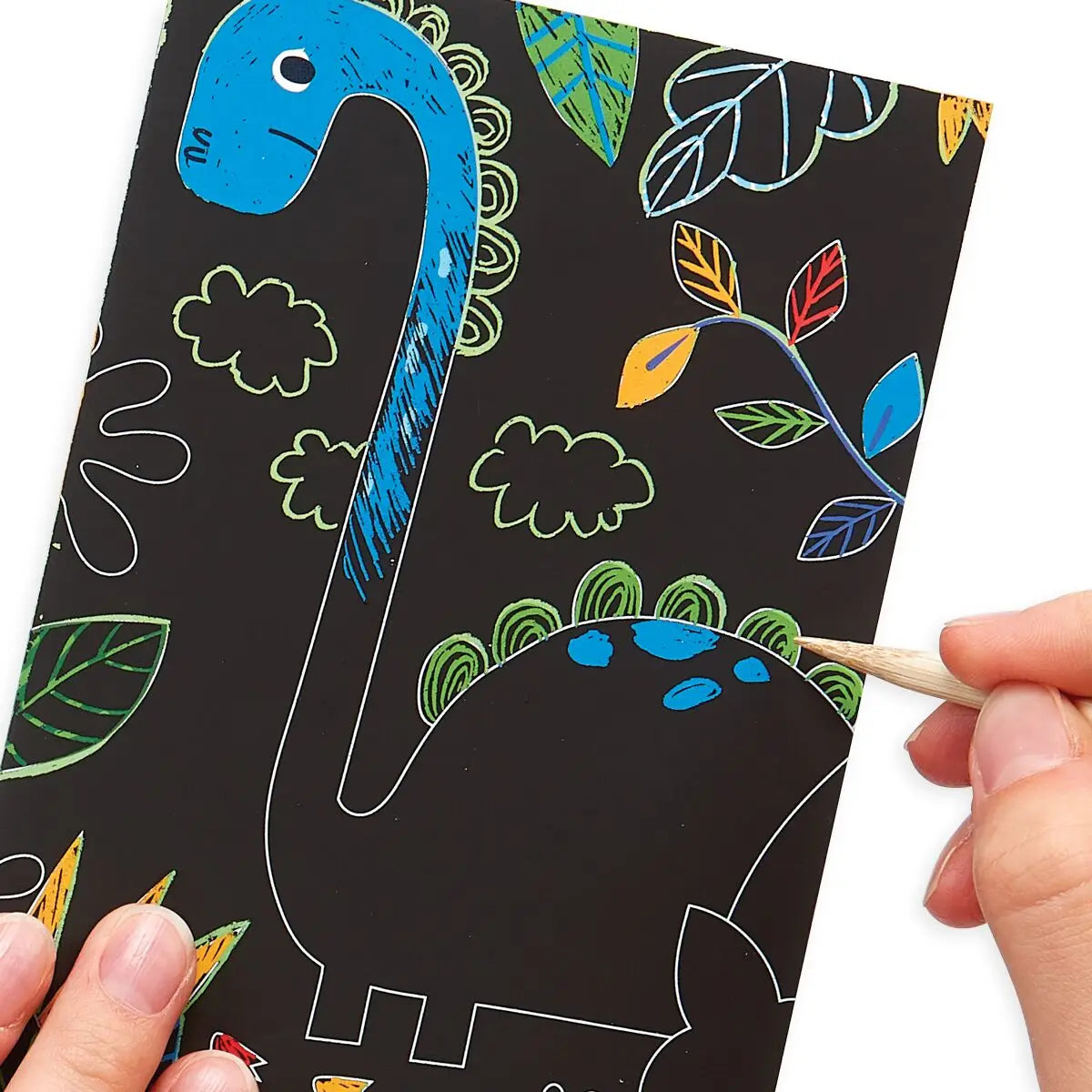 Dino Days Mini Scratch & Scribble Art Kit  - Doodlebug's Children's Boutique