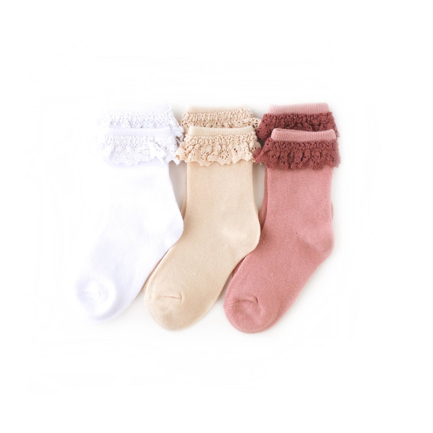 Girlhood 3 Pack Midi Socks  - Doodlebug's Children's Boutique