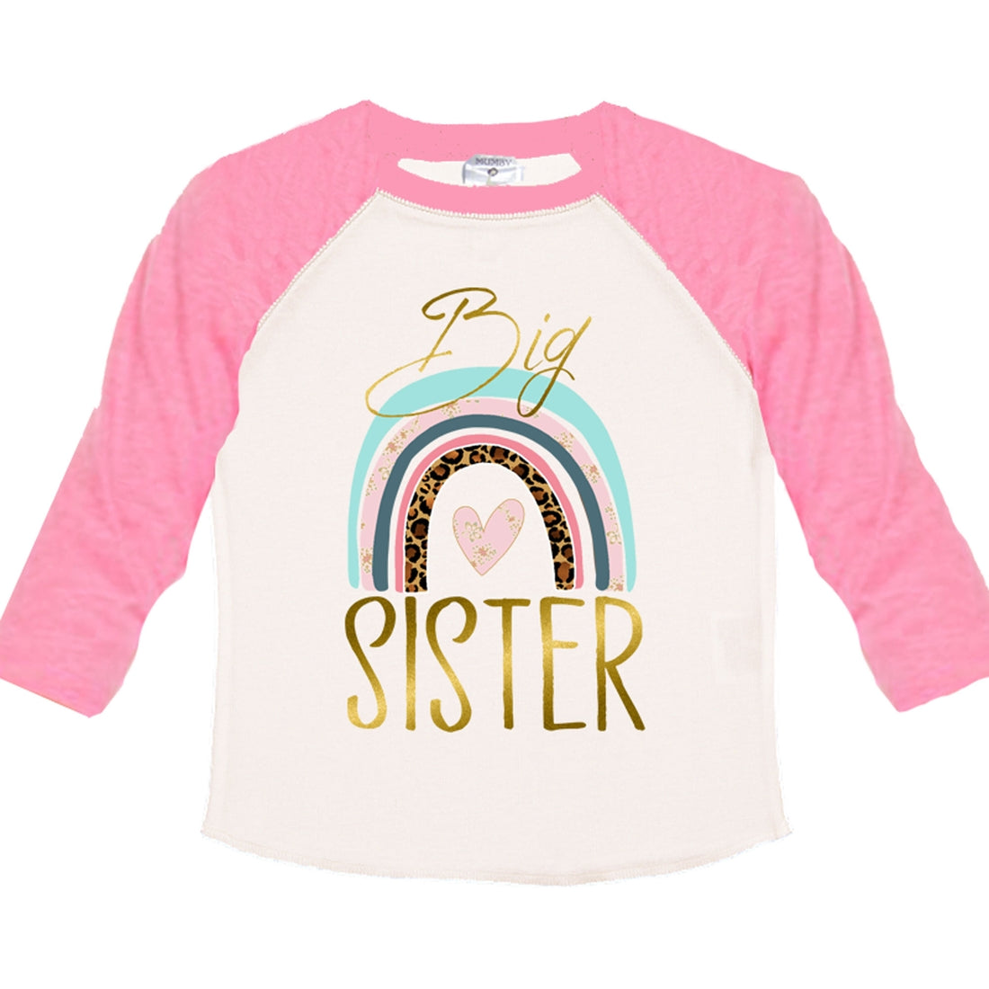 Big Sister Rainbow Shirt  - Doodlebug's Children's Boutique
