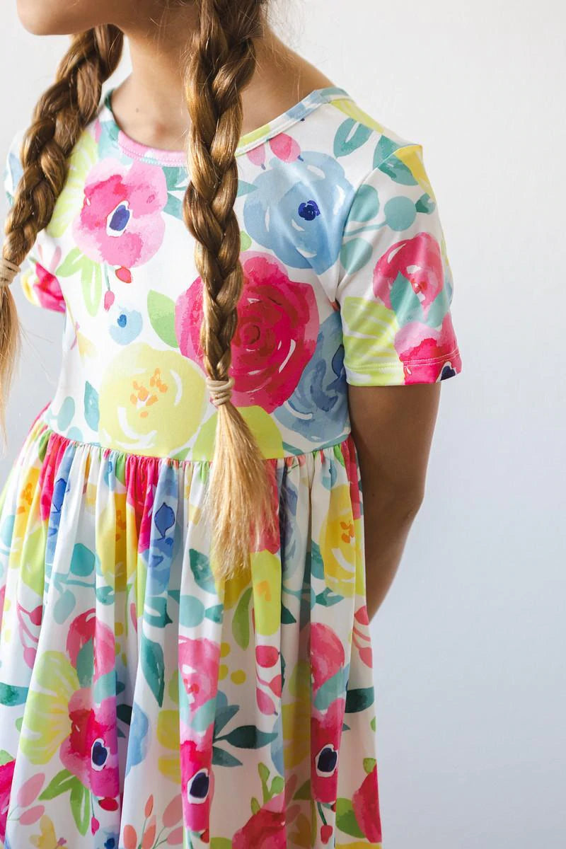 Rosie Twirl Dress  - Doodlebug's Children's Boutique