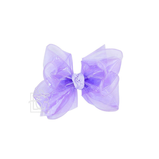 Huge Waterproof Bow in Light Orchid  - Doodlebug's Children's Boutique