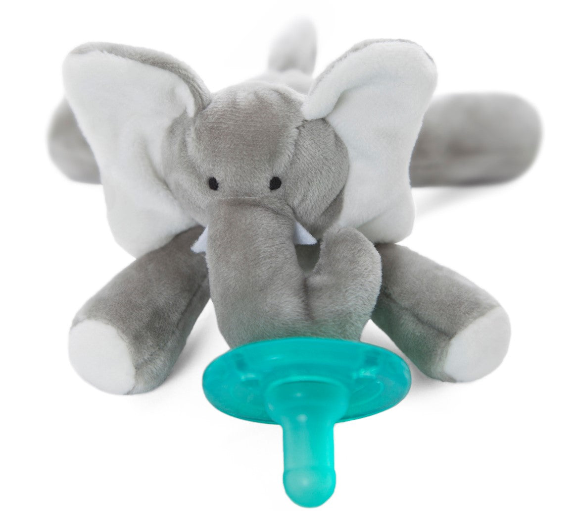 Grey Elephant WubbaNub  - Doodlebug's Children's Boutique