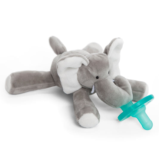 Grey Elephant WubbaNub  - Doodlebug's Children's Boutique