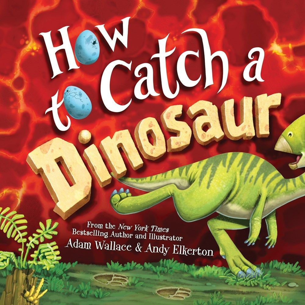 How to Catch a Dinosaur Book  - Doodlebug's Children's Boutique