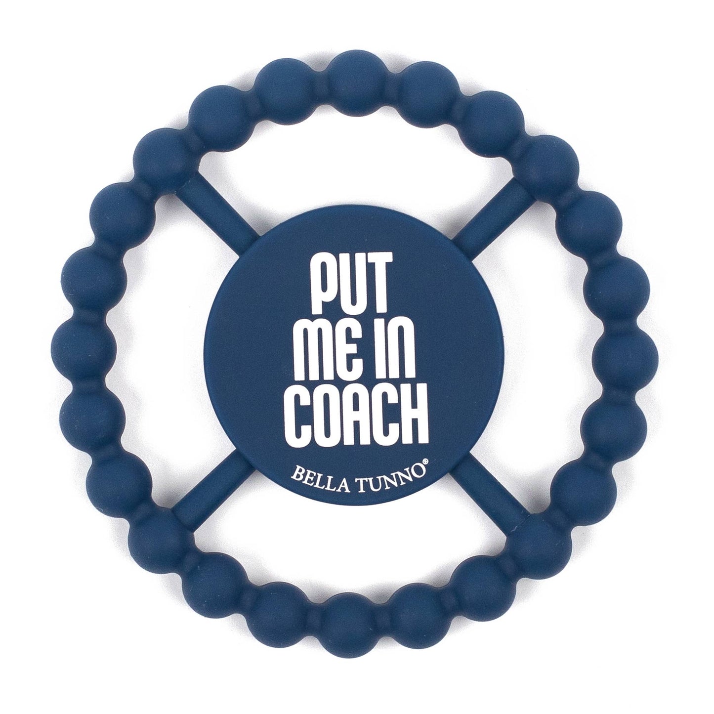 Put Me In Coach Teether  - Doodlebug's Children's Boutique