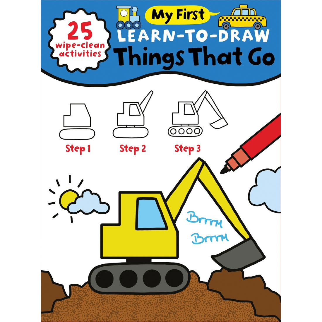 My First Learn to Draw Things That Go Book  - Doodlebug's Children's Boutique