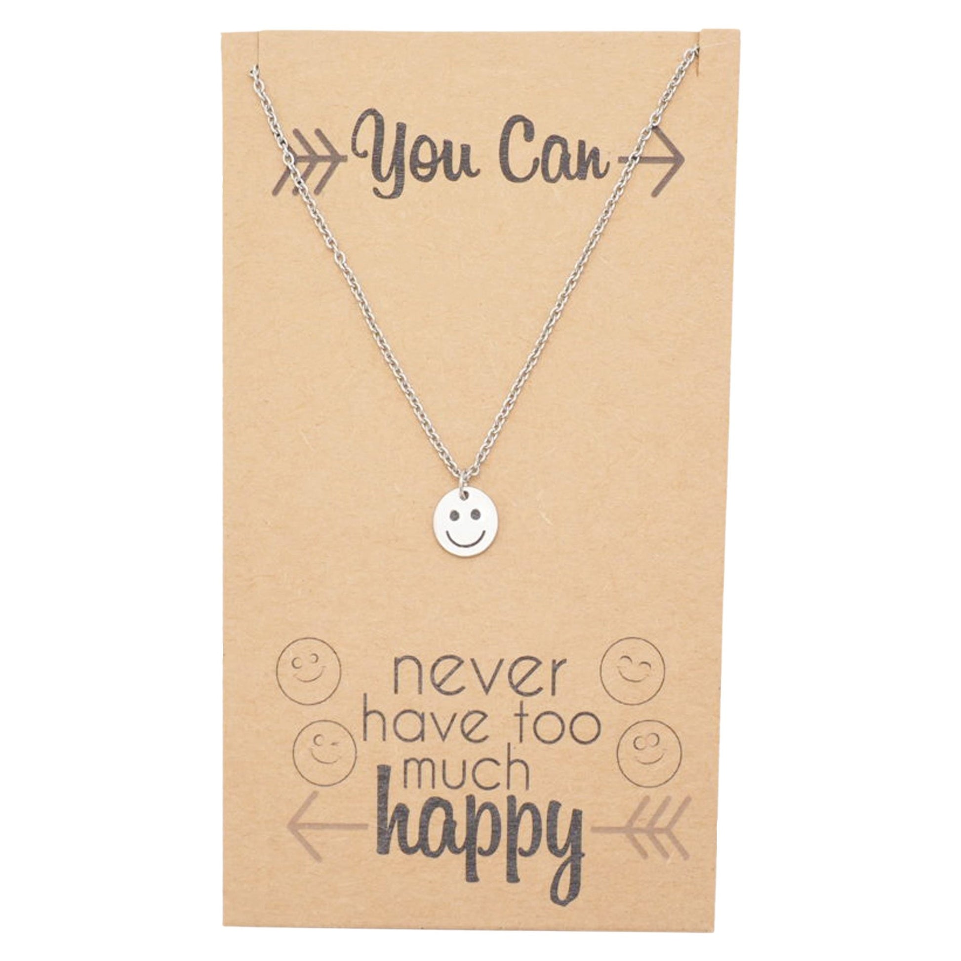 Happy Necklace  - Doodlebug's Children's Boutique