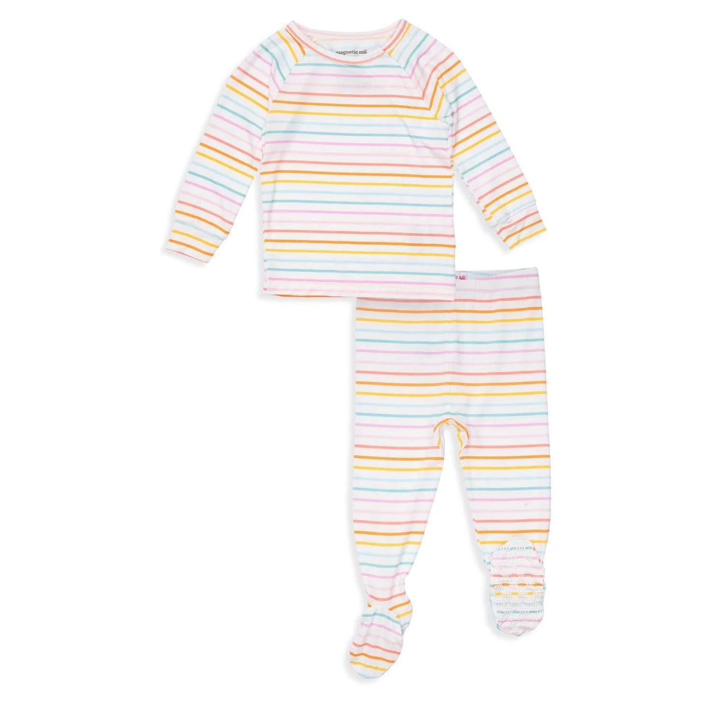 Candy Stripe Modal Magnetic Twotie  - Doodlebug's Children's Boutique