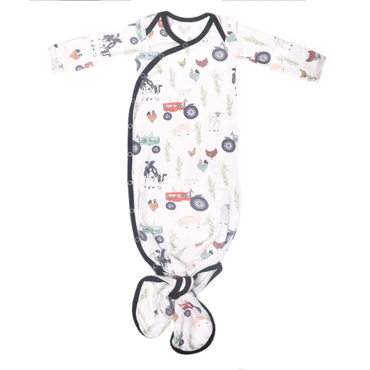 Jo Knotted Gown  - Doodlebug's Children's Boutique