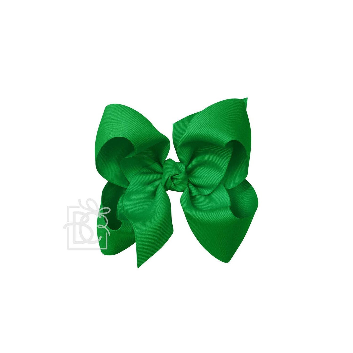 Huge Bow in Emerald  - Doodlebug's Children's Boutique