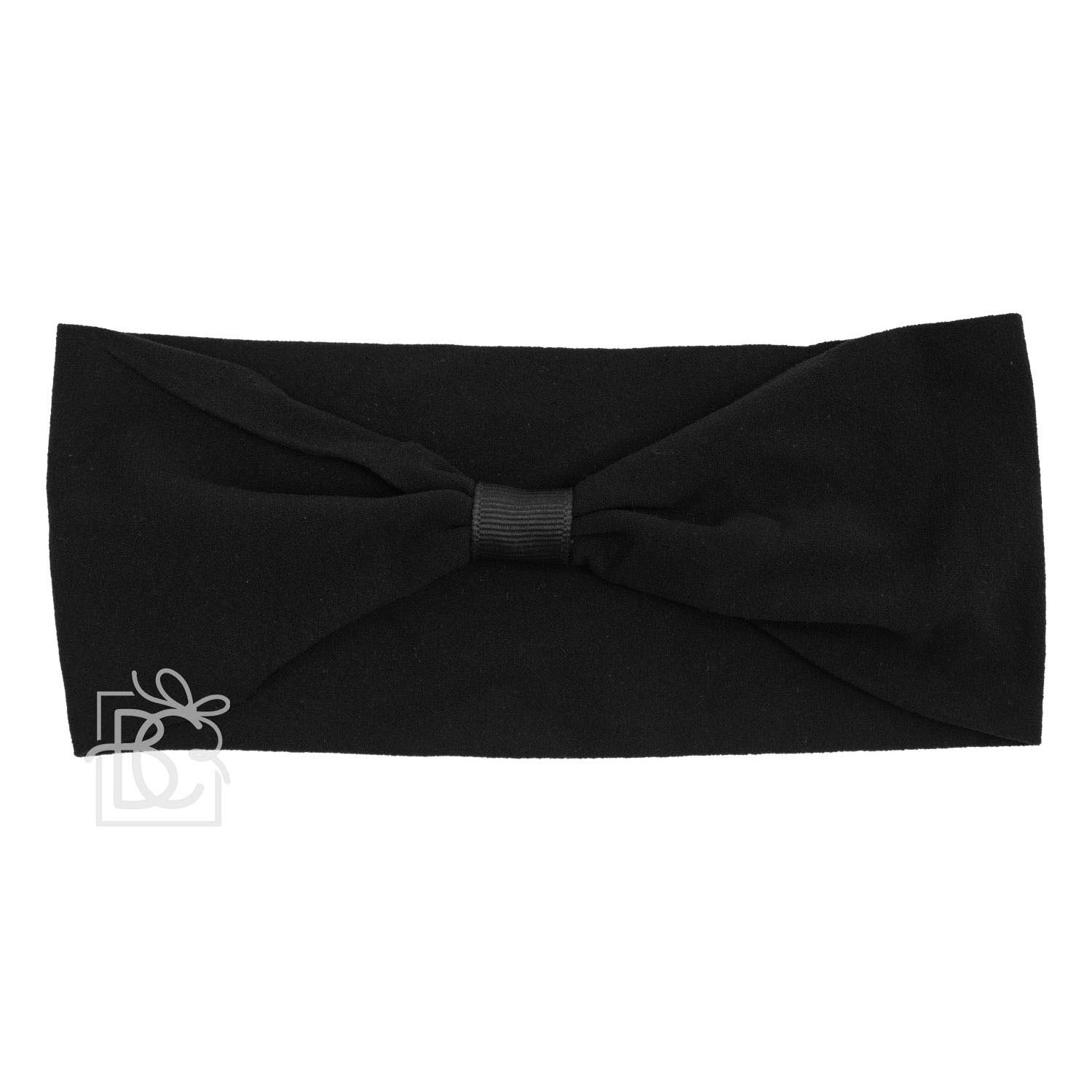 Add a Bow Headband in Black  - Doodlebug's Children's Boutique