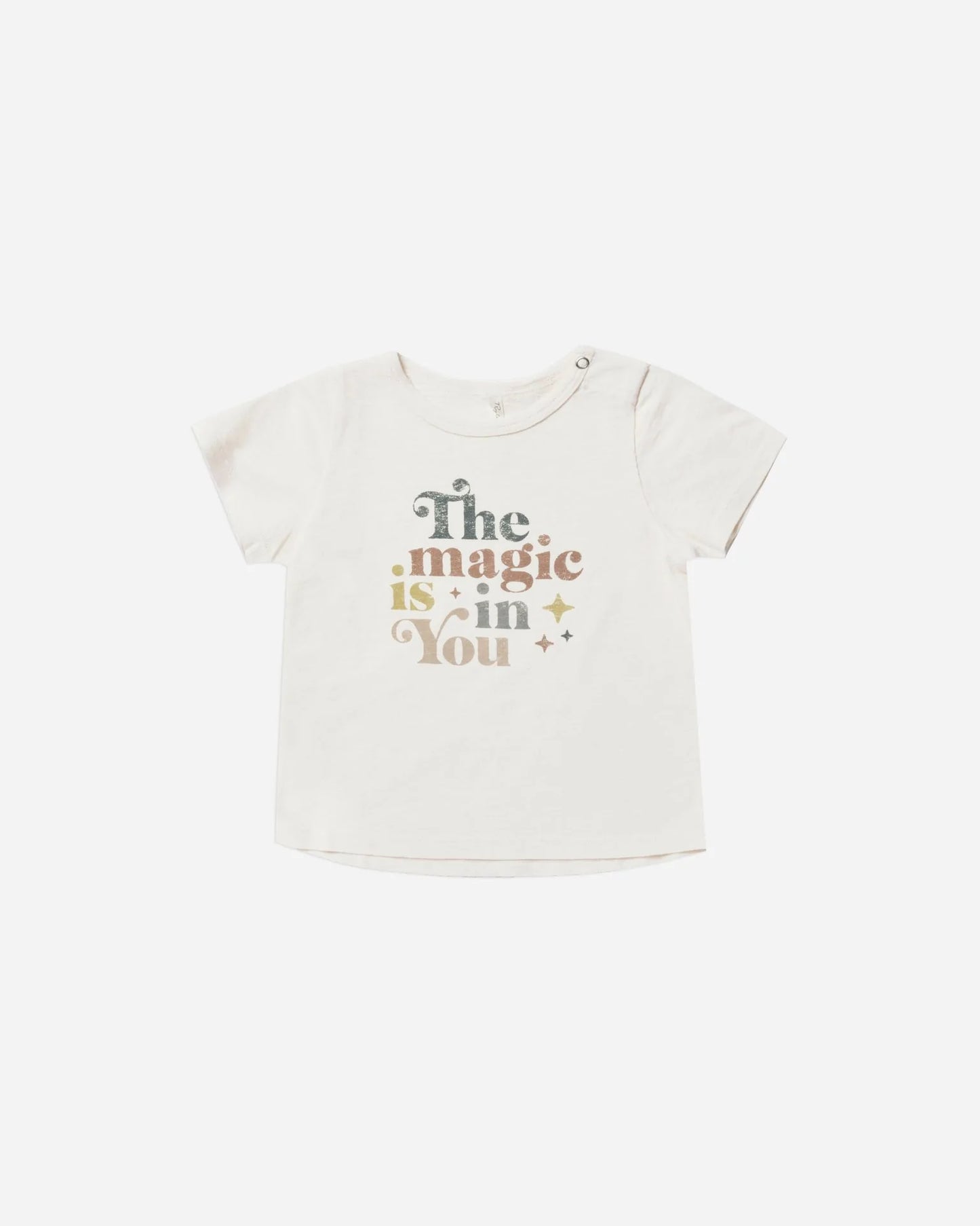 Basic Tee in The Magic Is In You  - Doodlebug's Children's Boutique