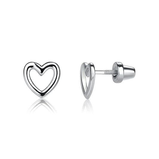 Heart Earrings  - Doodlebug's Children's Boutique