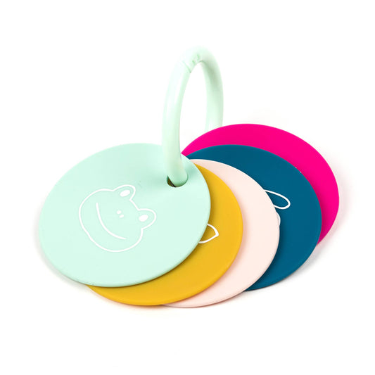 Party Animals Teething Flashcards  - Doodlebug's Children's Boutique