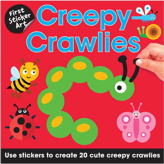 First Sticker Art Creepy Crawlers Book  - Doodlebug's Children's Boutique