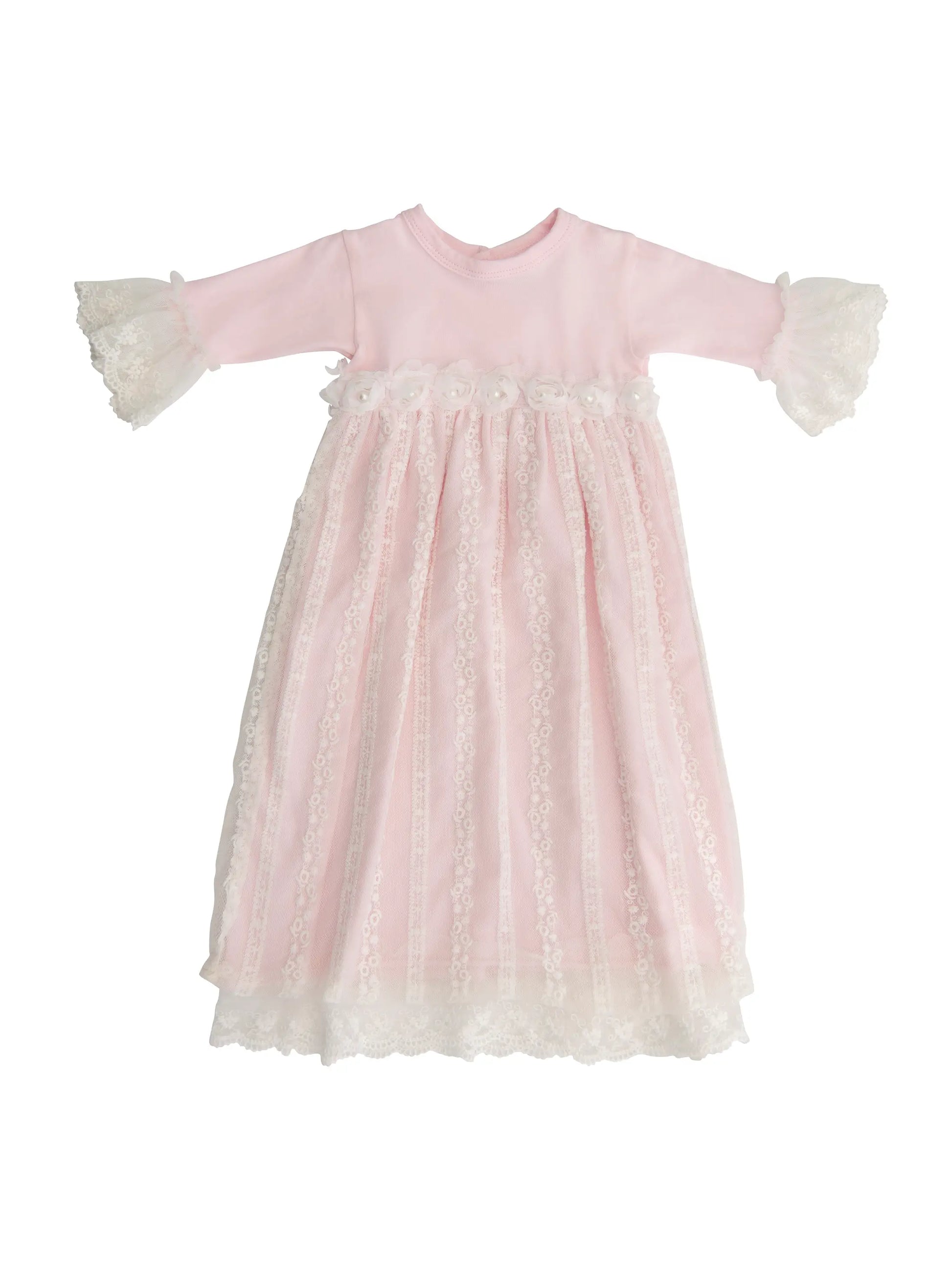 Precious Blush Gown  - Doodlebug's Children's Boutique