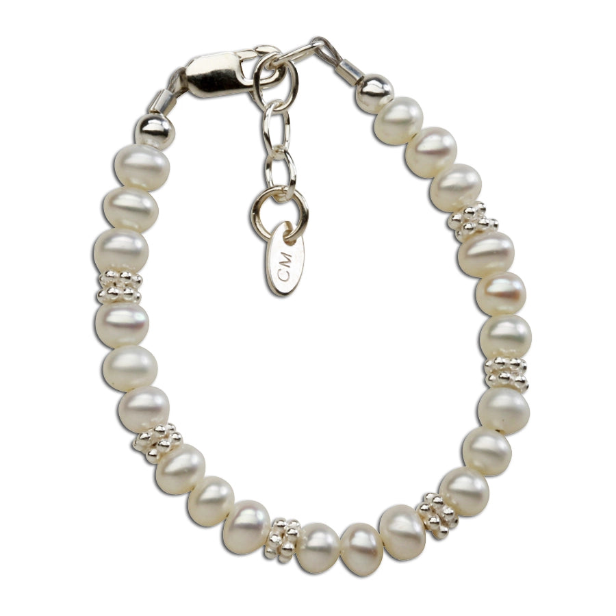 Blessed Baby Pearl Bracelet  - Doodlebug's Children's Boutique