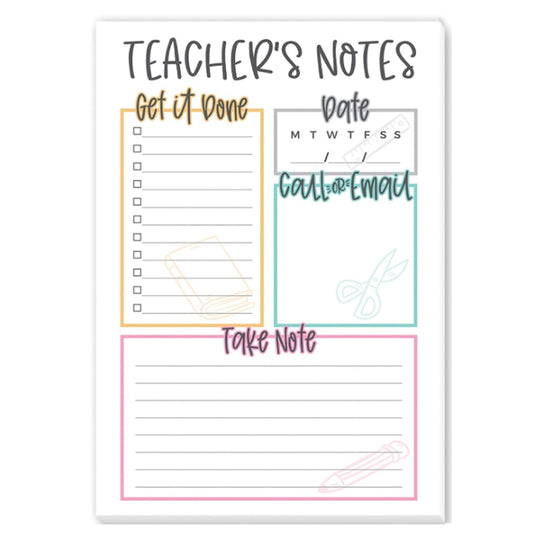 Teacher Notepad  - Doodlebug's Children's Boutique