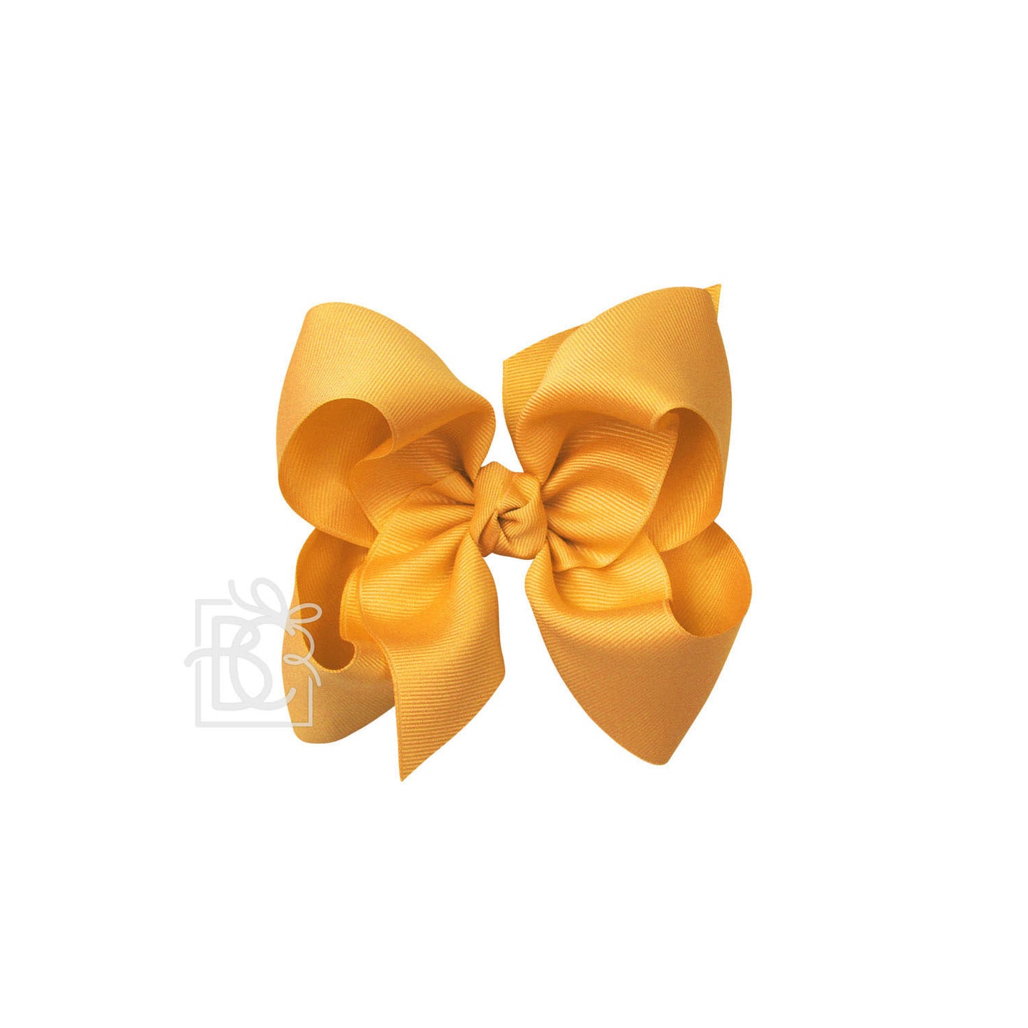 Huge Bow in Yellow Gold  - Doodlebug's Children's Boutique