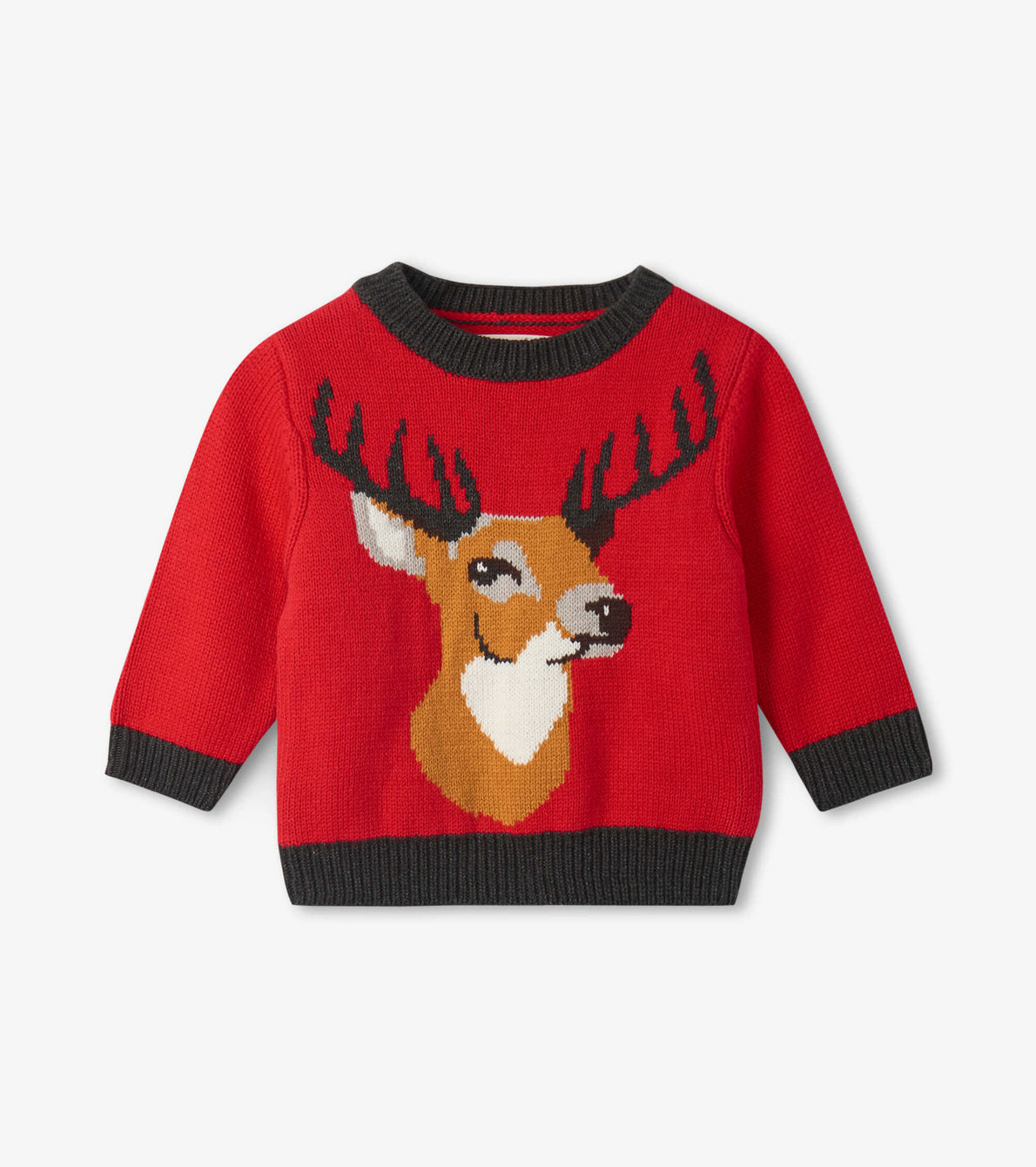 Holiday Stag Sweater  - Doodlebug's Children's Boutique