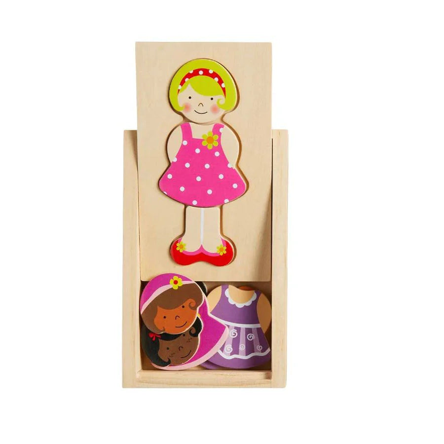 Mix & Match Girl Dress Up Puzzle  - Doodlebug's Children's Boutique
