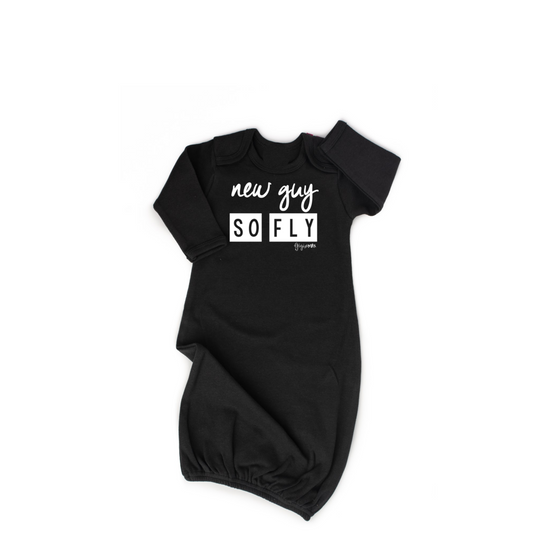 New Guy So Fly Gown  - Doodlebug's Children's Boutique