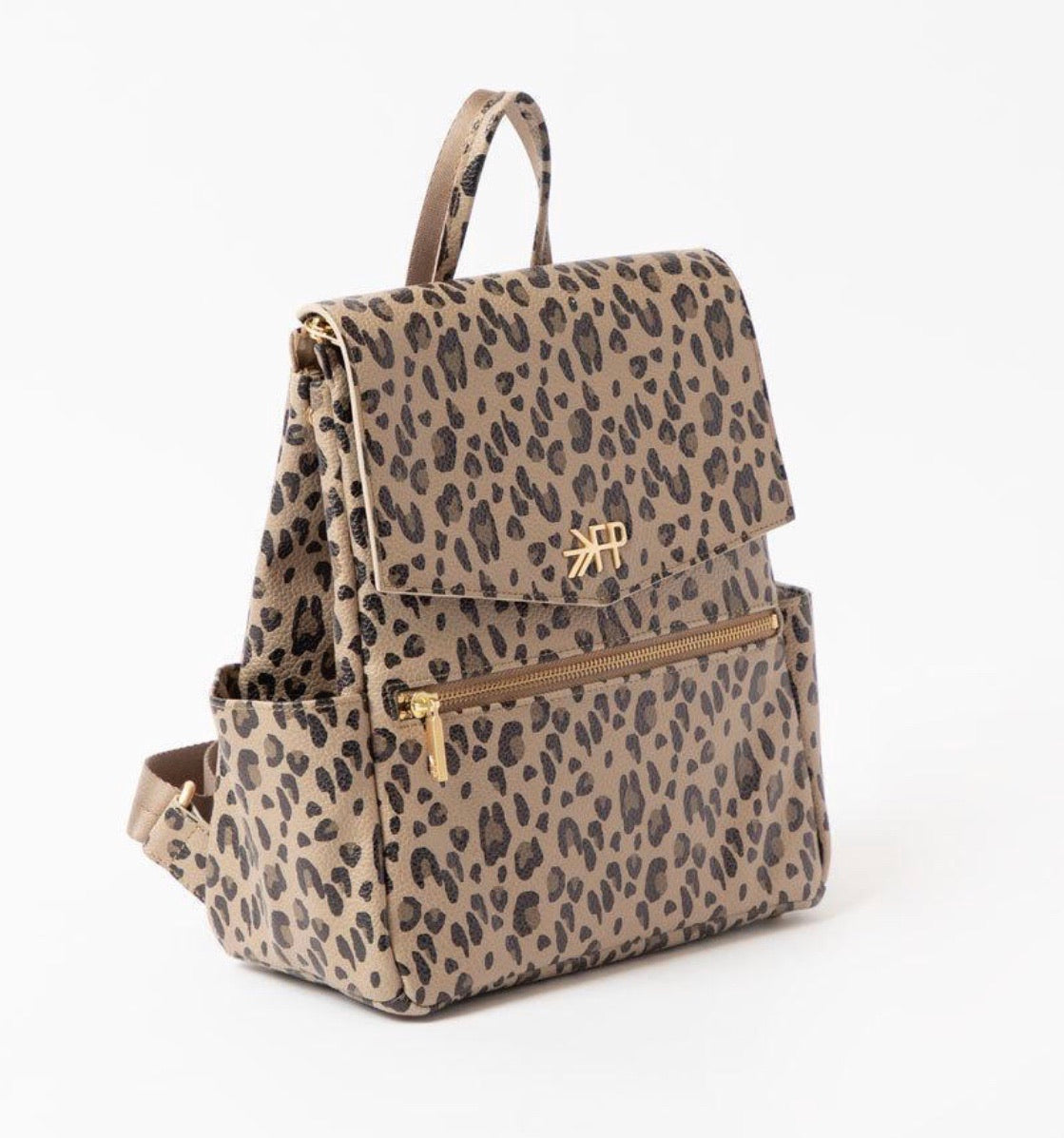 Leopard Mini Classic Diaper Bag II  - Doodlebug's Children's Boutique