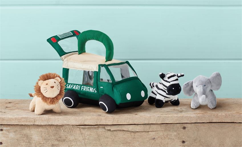 Safari Plush Set  - Doodlebug's Children's Boutique