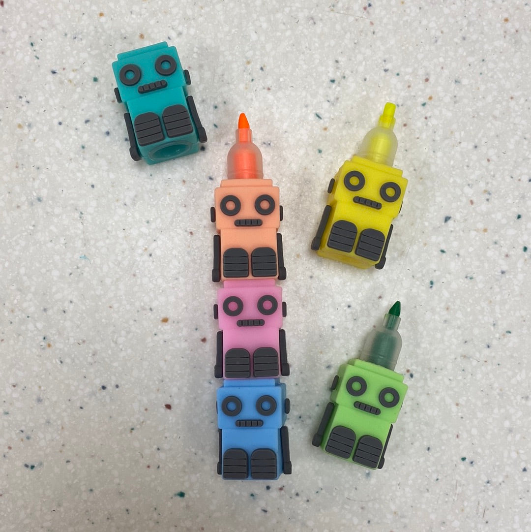 Robot Stackable Markers  - Doodlebug's Children's Boutique