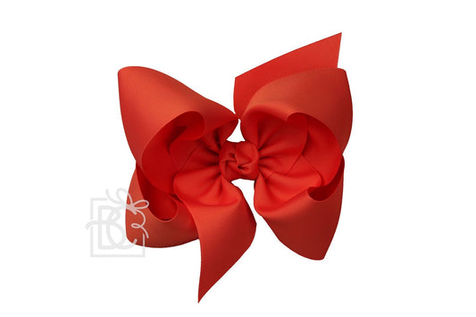 Texas Sized Bow in Red  - Doodlebug's Children's Boutique
