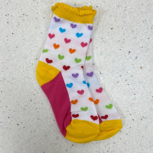Heart Socks  - Doodlebug's Children's Boutique