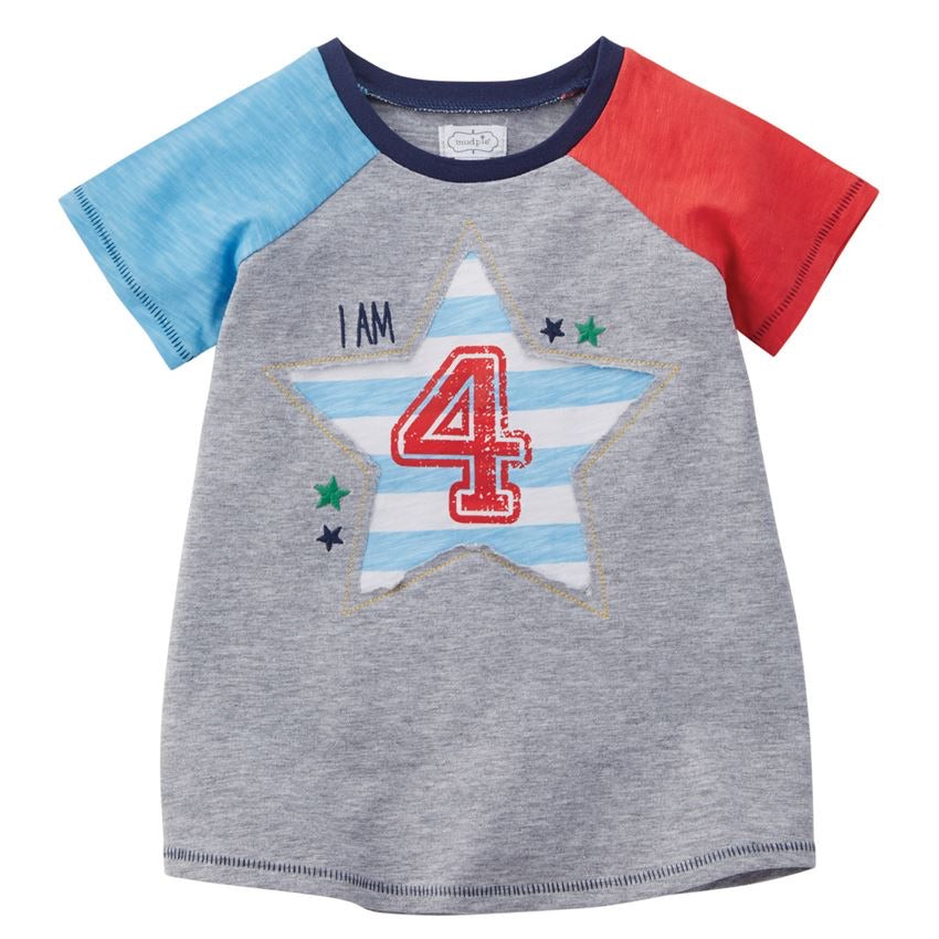 I Am 4 Shirt  - Doodlebug's Children's Boutique