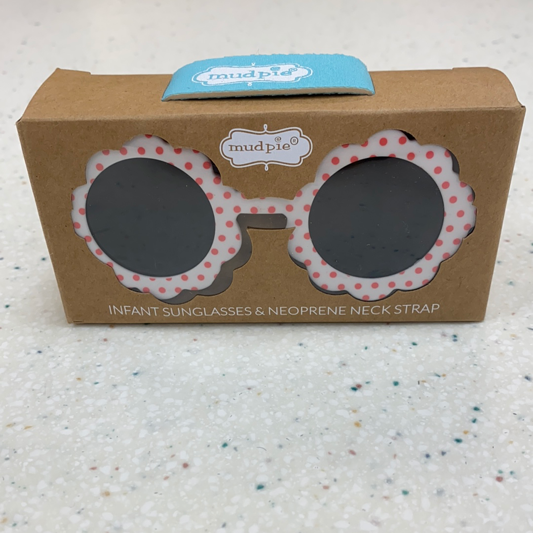 White Flower Sunglasses  - Doodlebug's Children's Boutique
