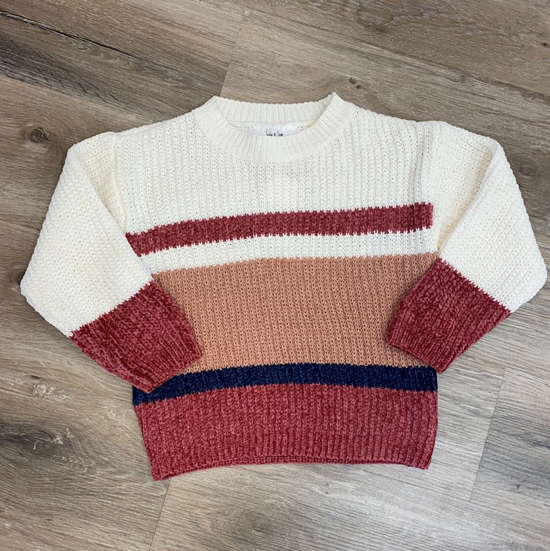 Linear Dreams Pullover Sweater  - Doodlebug's Children's Boutique