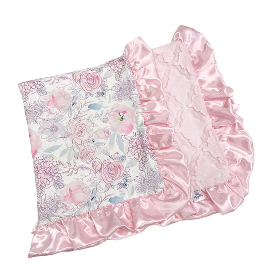 Bashful Pink Blanket  - Doodlebug's Children's Boutique