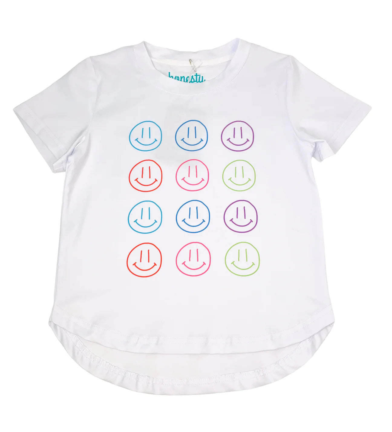 All Smiles Performance Tee  - Doodlebug's Children's Boutique