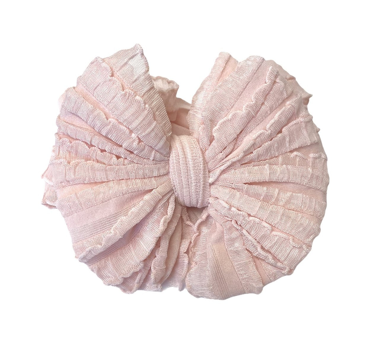 Ballet Pink Frilly Headband  - Doodlebug's Children's Boutique