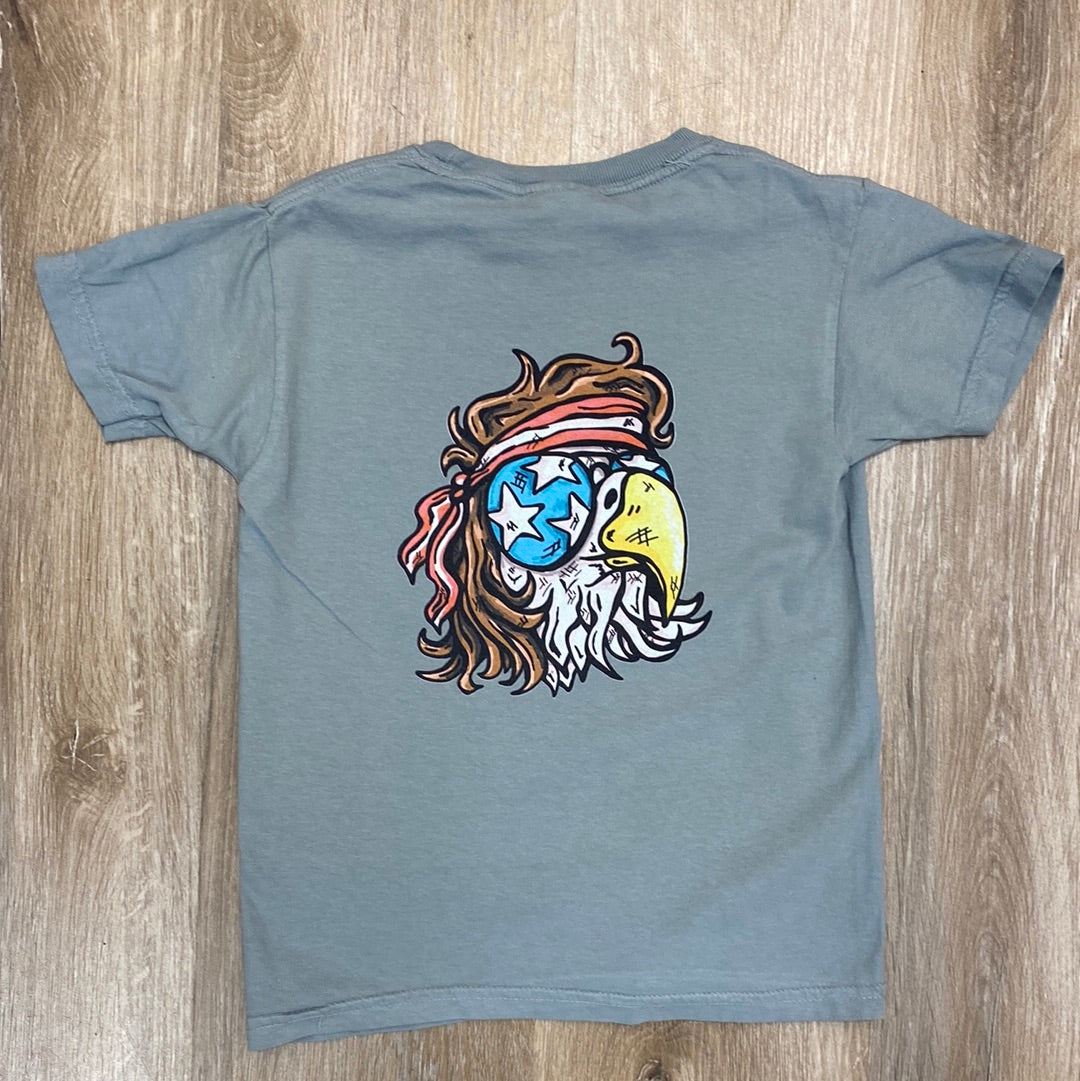 Patriotic Eagle Shirt  - Doodlebug's Children's Boutique