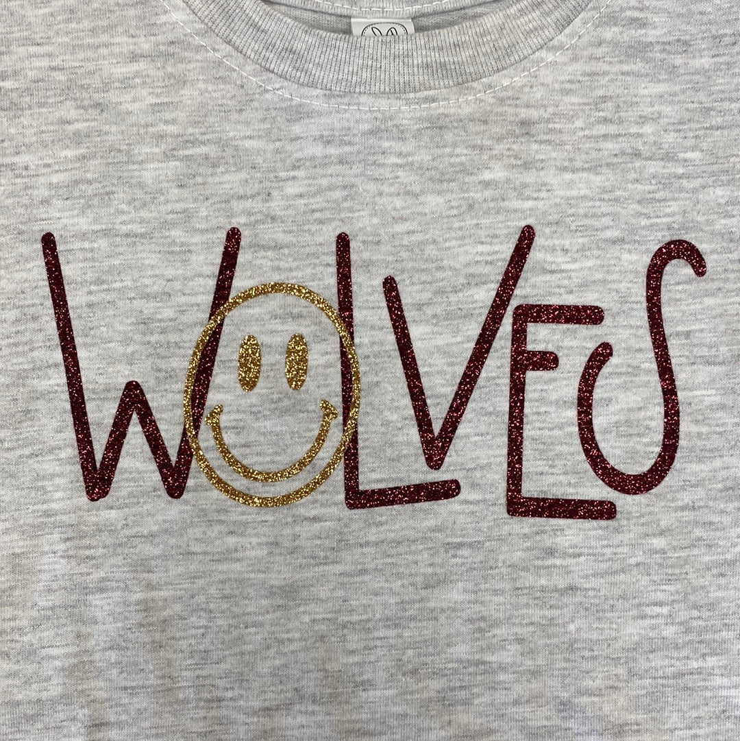 Wolves Smile Tee  - Doodlebug's Children's Boutique