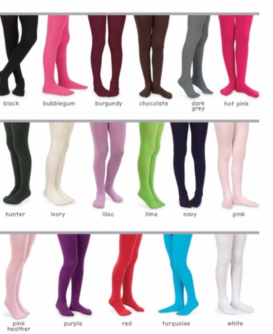 Smooth Microfiber Nylon Tights in Pink  - Doodlebug's Children's Boutique