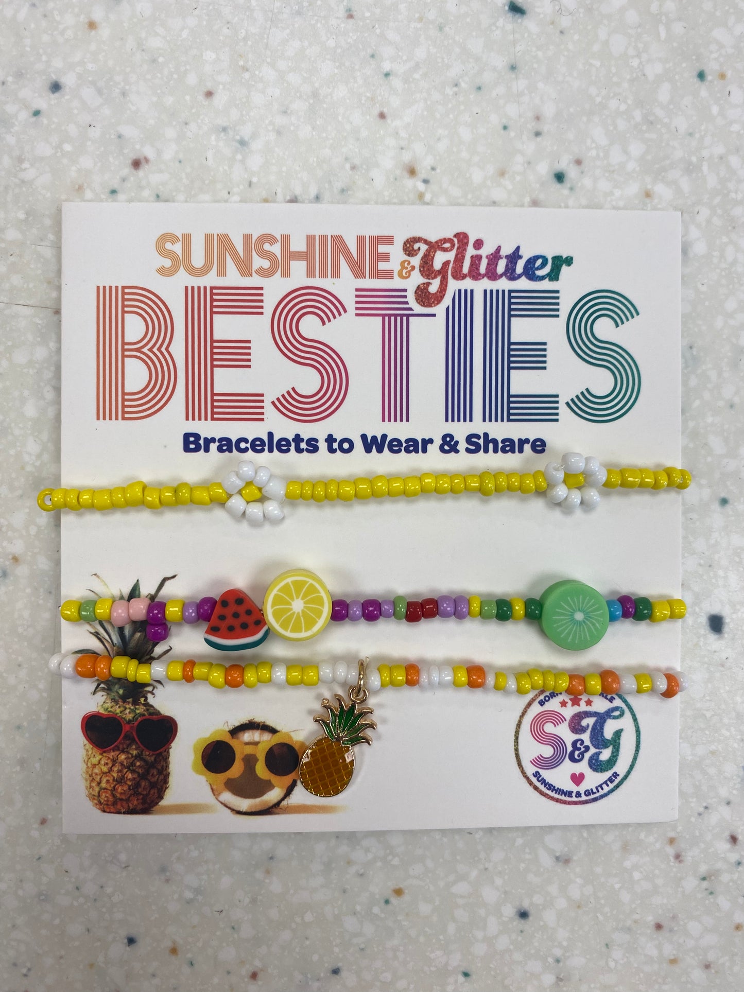 Besties Bracelets Set Fruity - Doodlebug's Children's Boutique