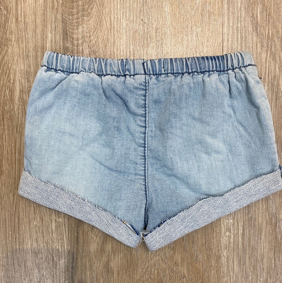 Pull On Short in Pacific Wash  - Doodlebug's Children's Boutique